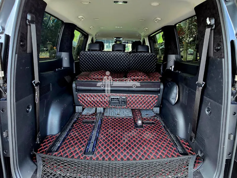 Hyundai Staria boot and rear seats